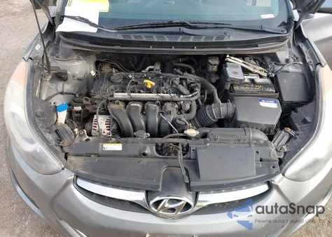 2011 Hyundai Elantra Gls (Ulsan Plant) from USA, damaged, VIN KMHDH4AE6BU119349